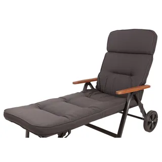 KETTtex Liegenauflage Rollliege Alicante 2399 extrabreit anthrazit 200x65x9cm wasserabw., (1 St)