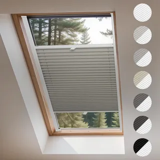 Concept Blinds® Verdunkelungs-Plissee für Dachfenster nach Maß - Maßanfertigung