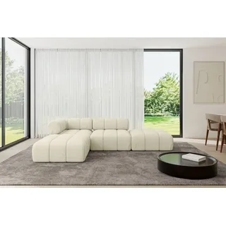 altdecor Eckcouch modular 2-Sitzer Beige