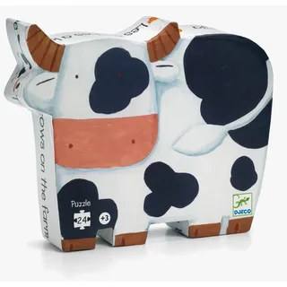 Djeco Puzzle Kühe auf dem Bauernhof 24 Teile