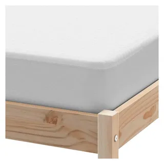 vidaXL Matratzenschoner wasserdicht 200 x 200 cm weiß