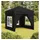 Schwarz 2 x 2 m