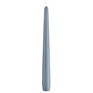 Spitzkerzen Pacific Blue 24 x 2,3 cm 12 St. blau/grau