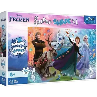 Junior Super Shape XL Puzzle 160 Teile - Disney Frozen