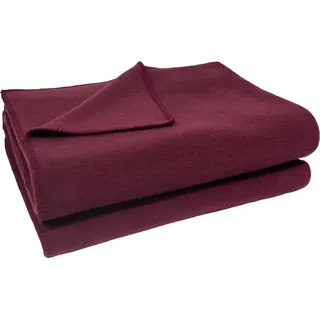 Zoeppritz Soft-Fleece Kuscheldecke 110 x 160 cm Rot