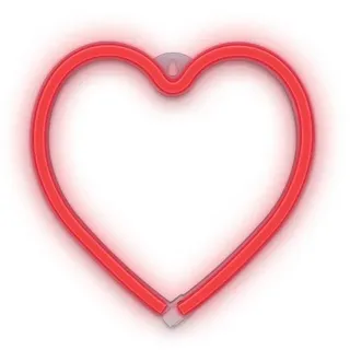 Forever Light Neon LED Licht Herz Rot
