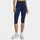 3/4-Leggings Blau/Weiß XS