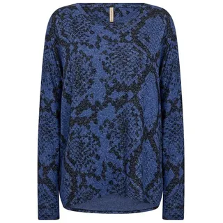 soyaconcept Blusenponcho soyaconcept / Da. Bluse / SC-BIARA AOP 145 blau L (40)
