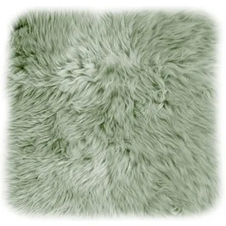 LUXOR LIVING Sitzauflage Lammfell 34 x 34 cm Grün