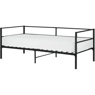 Beliani Battut 90 x 200 cm Schwarz