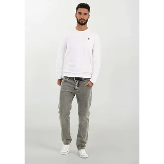 Alessandro Salvarini Comfort-fit-Jeans grau W44L32