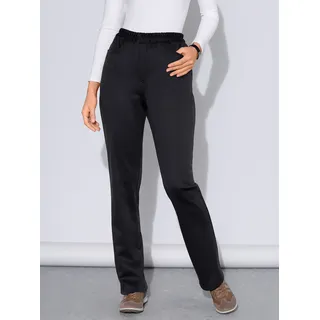 Thermohose CLASSIC BASICS, Damen, Gr. 20, Kurzgrößen, schwarz, 100% Polyester, unifarben, lang, Hosen Thermohose