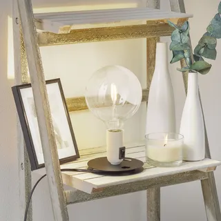 Tischleuchte FLOS, Lampadina, Weiß, für Wohnzimmer, Metall, Design - 24