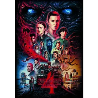Clementoni® Puzzle Stranger Things Puzzle 1000Stück, Puzzleteile