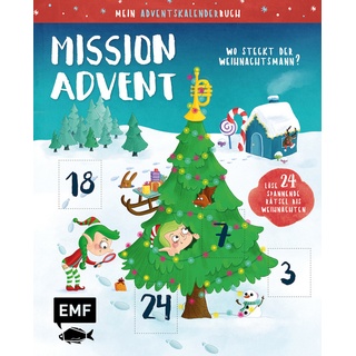 Adventskalender / Mein Adventskalender-Buch: Mission Advent  Gebunden