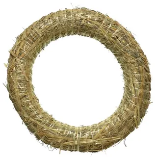 Decoris Strohkranz Natur 50 cm