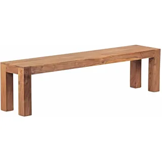 Wohnling Sitzbank Akazie Braun 180 x 45 x 35 cm