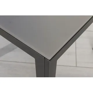 Trendline Pero Gartentisch 80 x 80 x 75 cm grau