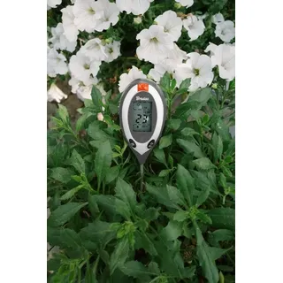 Bradas 4 in1 Boden-Feuchtigkeitsmessgerät LCD Hydrometer Garten Tester Bradas 8632