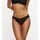 High Leg Brazilian Slip Schwarz L