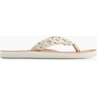 ESPRIT  Zehentrenner Offwhite, Damen, Größe: 36, Material: Textil - ESPRIT  Zehentrenner Offwhite, Damen, Größe: 36, Material: Textil - woman - Offwhite