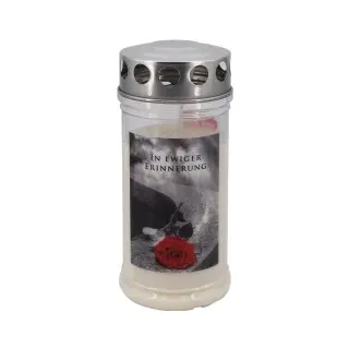 Jeka Gedenkkerze 170x75mm M10 ROSE/ERINNERUNG, 4Tage
