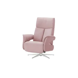 Nils Olsen Relaxsessel Lia rosa/pink 78 x 101 x 84 cm drehbar mit Kopfteil