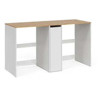 Vicco Waschmaschinenumbauschrank Viktor 159,8 x 88,2 cm Weiß/Artisan-Eiche