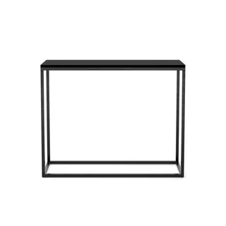 Möbel Kraft Konsolentisch 100x25x80 cm schwarz
