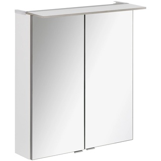 Fackelmann Spiegelschrank 60 cm Weiß