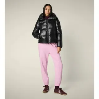 Save The Duck für Damen. D39370W-LOVE21 Isla Jacke schwarz (S), Lässig, Nachhaltig, Recyceltes Nylon