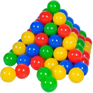 Knorrtoys 56789 - Bälleset ca. Ø6 cm - 100 Balls/Colorful