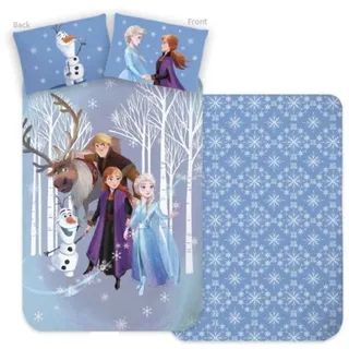 Disney Kinderbettwäsche Frozen Eiskönigin Kinderbettwäsche 160 x 200 cm
