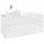 Waschbeckenunterschrank C04200DH 160 x 55 cm Glossy White