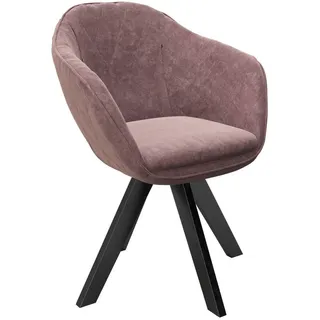 Phoenix Drehstuhl Amanda Polyester rosa