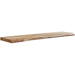 Wohnling Wandregal 120 x 4 x 26 cm Akazie