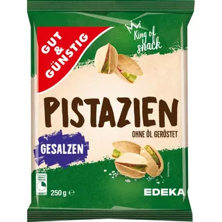 gut & günstig GUT&GÜNSTIG Pistazien geröstet & gesalzen 250,0 g