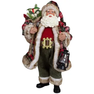 Christmas Paradise Weihnachtsmann Deko Figur 38 cm (Weihnachtsdeko, 1 St., stehend), bunt bunt