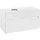 Waschbeckenunterschrank 100 x 55 cm Glossy White