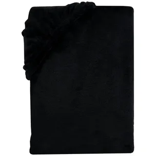 Carpe Sonno Spannbettlaken Cashmere-Touch 90 x 200 - 100 x 200 - 140 x 200 - 180 x 200 - 200 x 200 cm schwarz