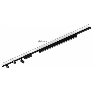 Philips Hue White and Color ambiance Perifo Basis-Set Deckenleuchte schwarz gerade (3 Spots, 1 Light Bar), Intelligenter Einbaustrahler, Bluetooth/... - Schwarz