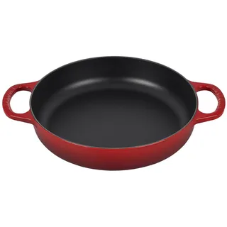 Le Creuset  Signature Servierpfanne 28 cm kirschrot