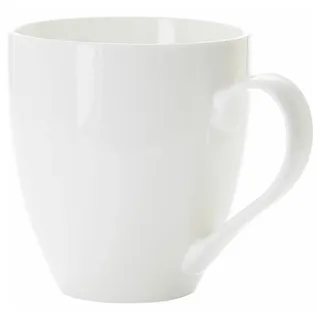 Flirt by R&B Jumbobecher Gusto 600 ml H 11,5cm Ø9,8cm, Tasse, Weiss