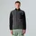 Fleecejacke anthrazit grau L