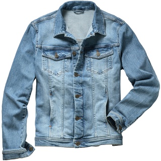 Mey & Edlich Herren Jeansjacke Aqua leicht blau 48 - 48