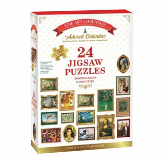 eurographics s.r.o. Eurographics Adventskalender Puzzle Masterpieces 2021 8924-6042