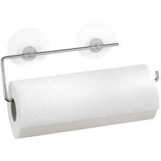 Wenko Static-Loc® Küchenrollenhalter Chrom Silber glänzend
