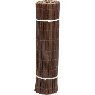 Floraworld Sichtschutzmatte Weide 300 x 90 cm Braun Weide