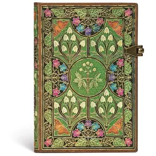 Hardcover Notizbuch Blühende Poesie, Mini, Liniert