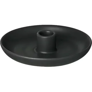 BLOMUS Kerzenleuchter Vela Steingut Schwarz